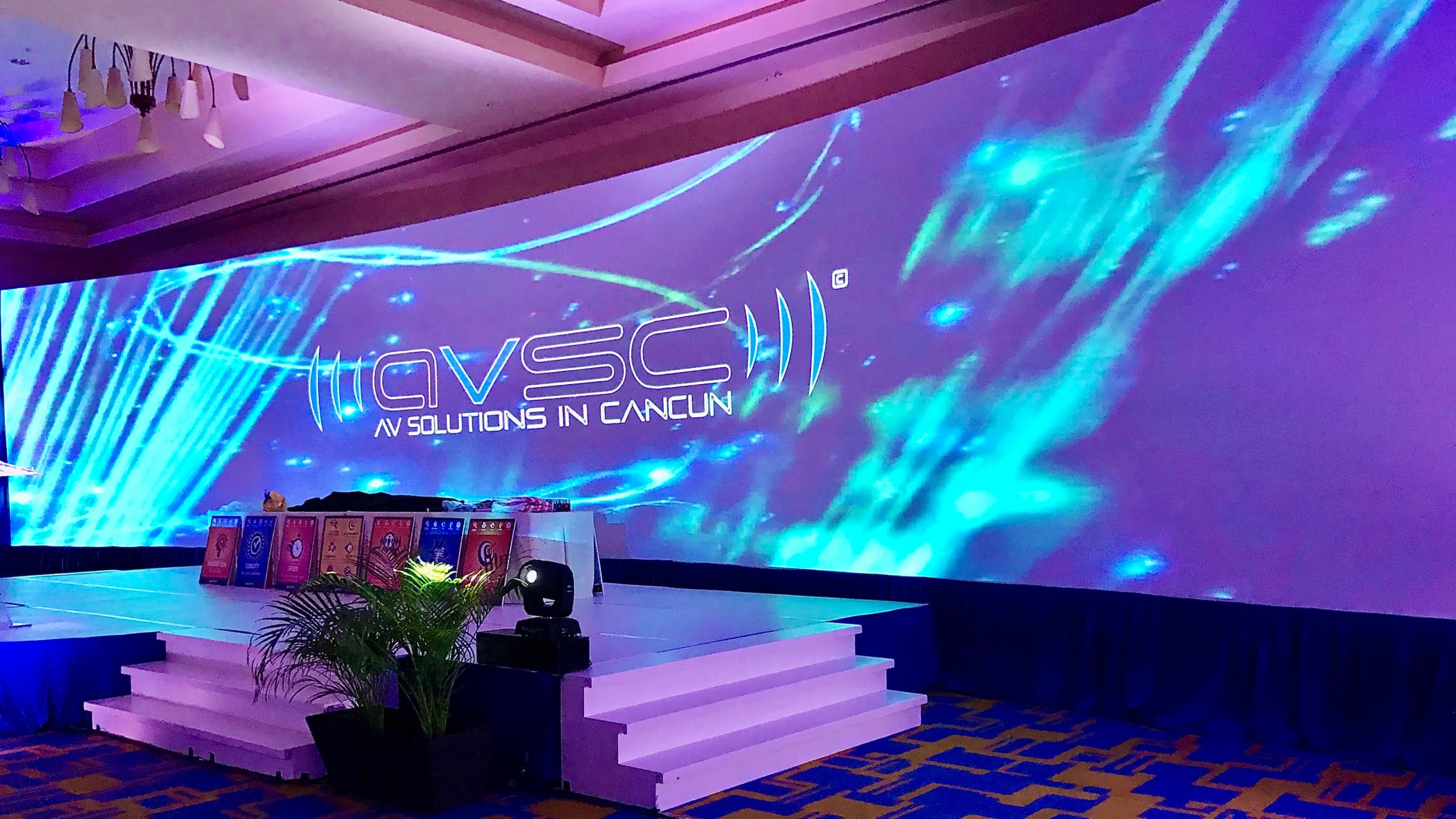 AVSC services — Cancún ballroom production